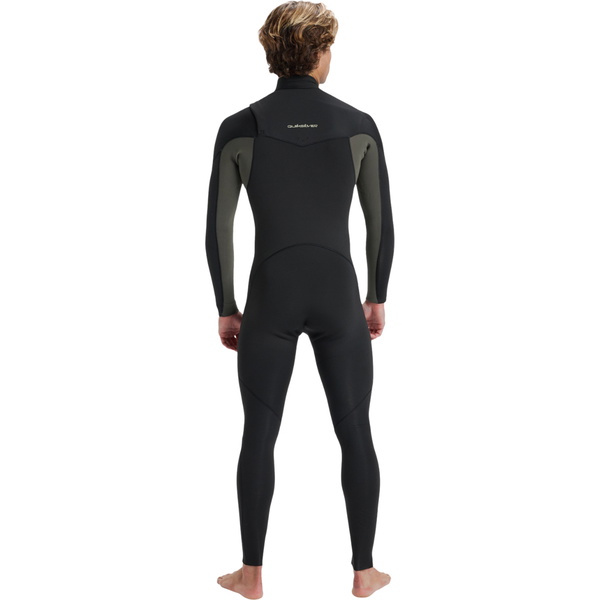 2025 Quiksilver Mens Everyday Sessions 3/2mm Chest Zip Wetsuit EQYW103202 - Thyme